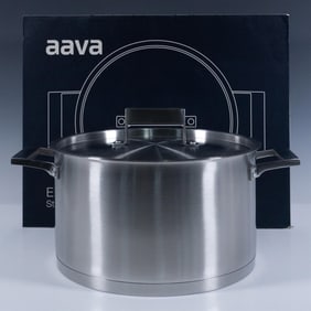 Aava Elements Stainless Steel Pot with Lid