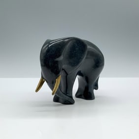 Loet Vanderbeen Elephant Calf Bronze Figurine