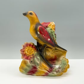 Nunak Chalkware Bird Figurine