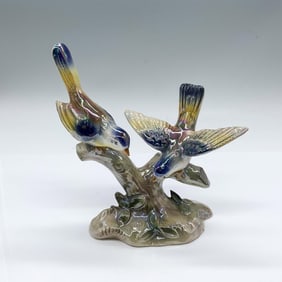 Vintage Jema Holland Ceramic Luster Bird Figurine