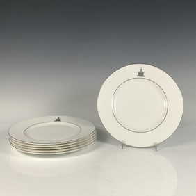 6pc Wedgwood Bone China Vera Wang Accent Salad Plates