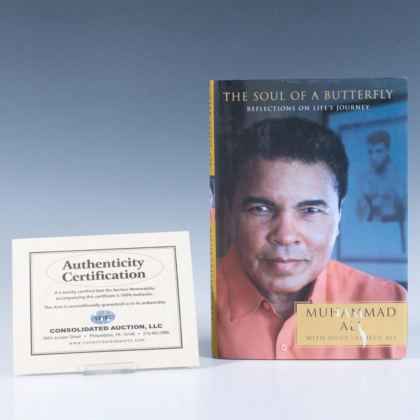 Signed Muhammad Ali Book, The Soul of a Butterfly (1 of 4)