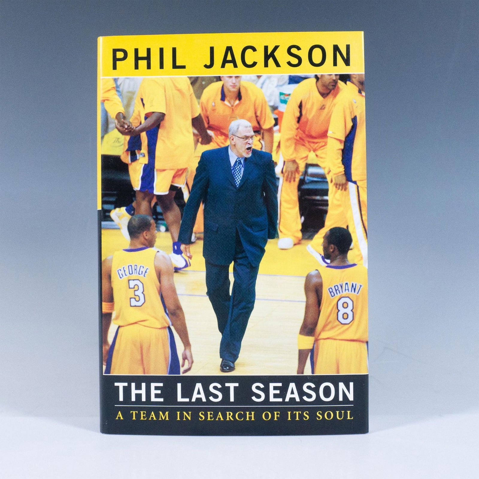 First Edition Signed Phil Jackson Book, The Last Season (1 of 4)
