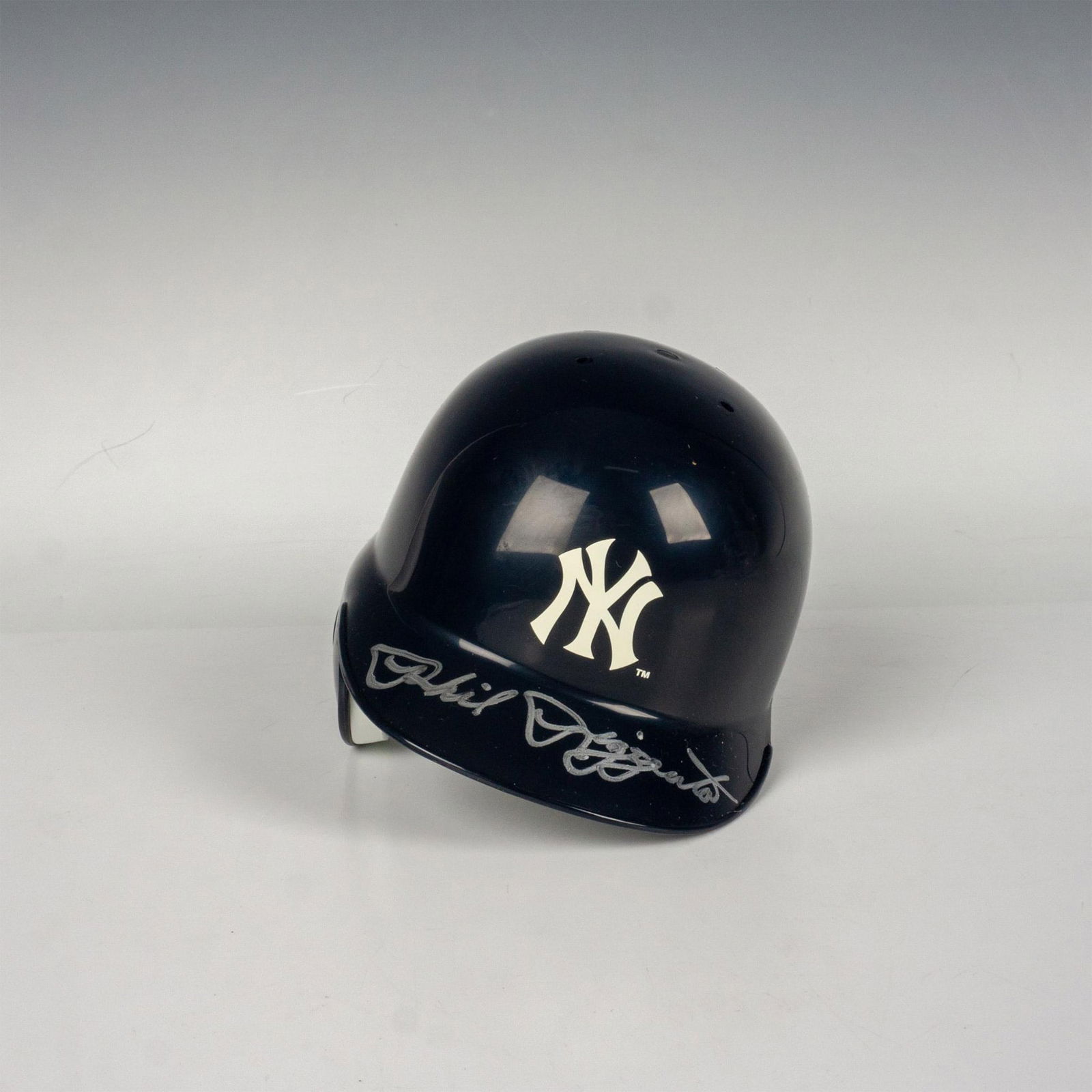 Phil Rizzuto Autographed New York Yankees Mini Helmet (1 of 9)