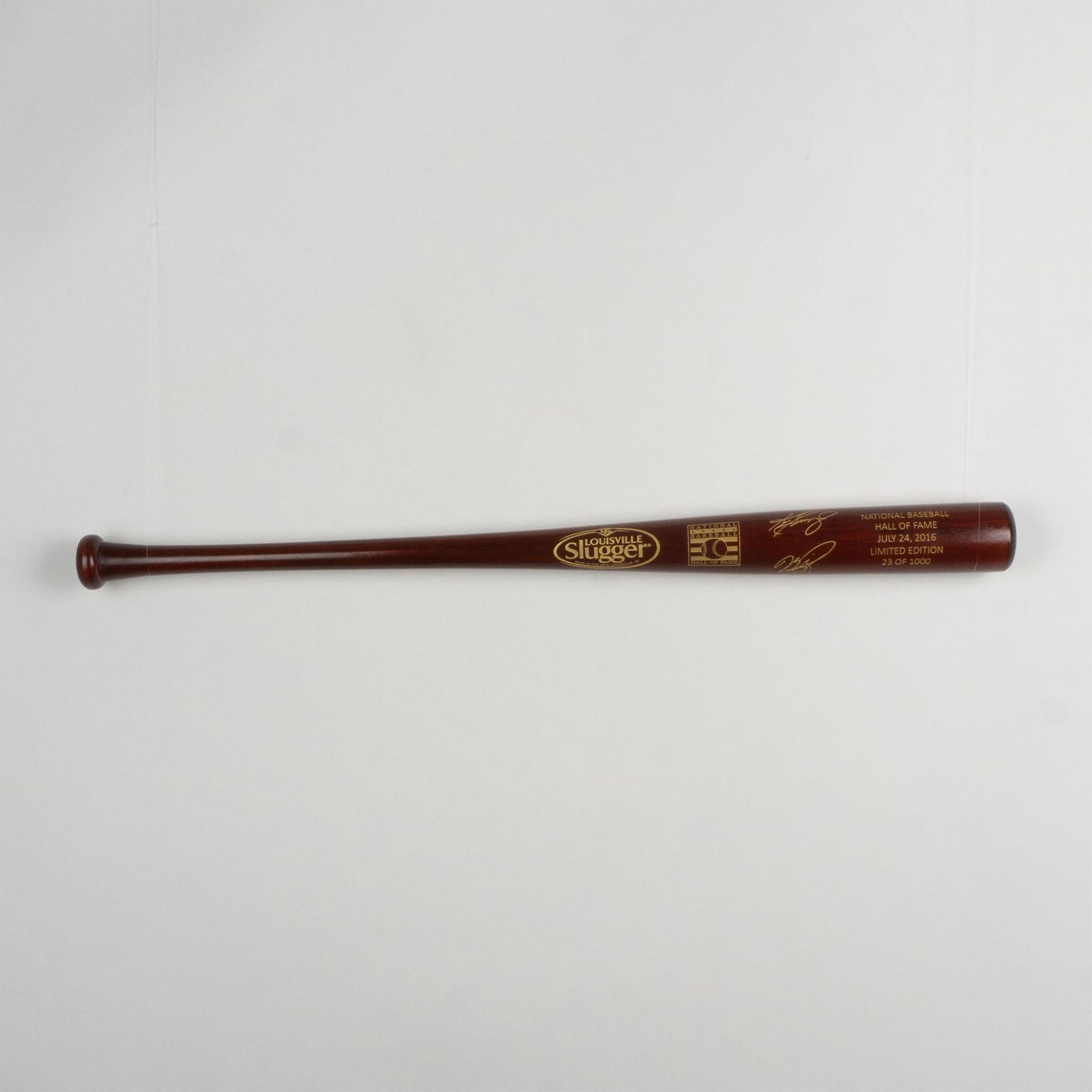 Louisville Slugger Commemorative Hall of Fame Bat 2016 (1 of 6)
