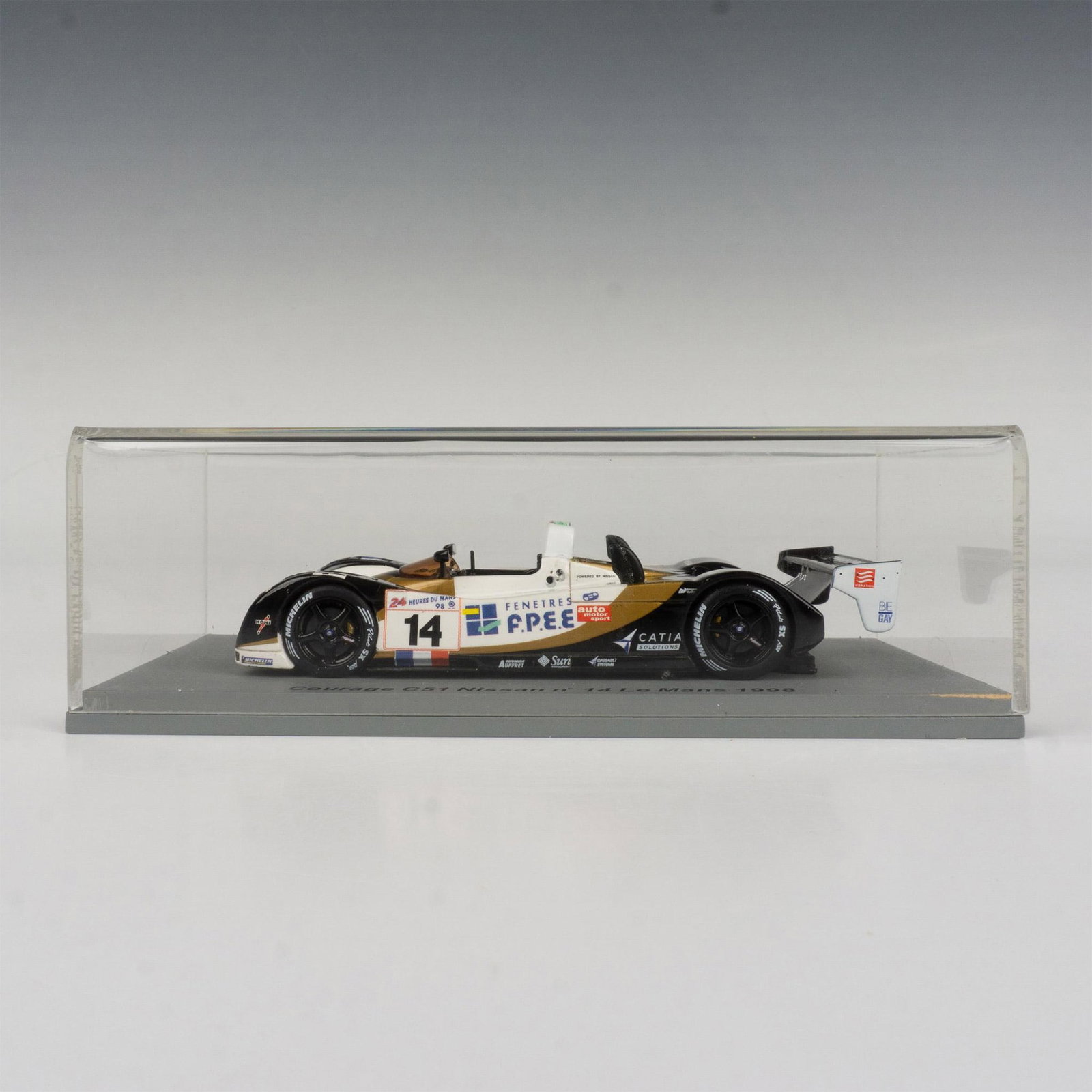 SPARK-MODEL SCCG05 Escala 1/43 COURAGE C52 COURAGE COMPETITION N 13 6th 24h LE M
