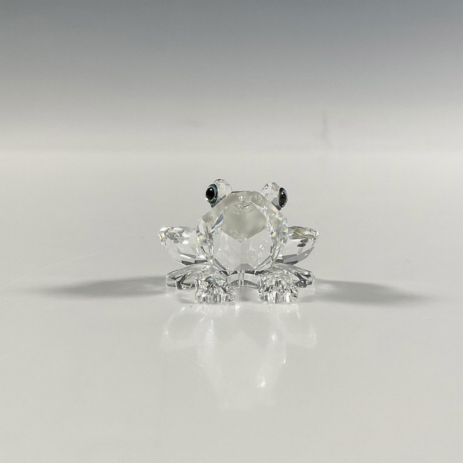 Swarovski Silver Crystal Frog Figurine (1 of 6)