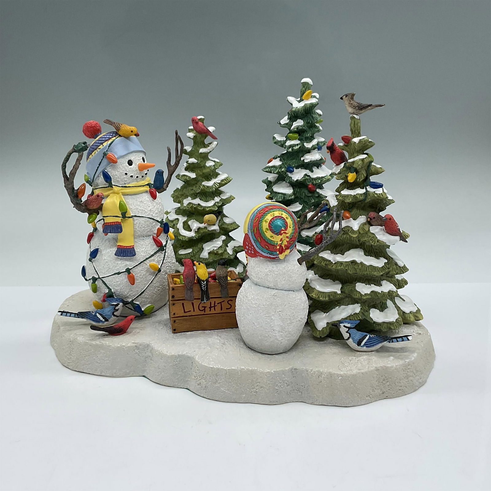 Lenox Lynn Bywaters Snowman Collection, Holiday Tangle (1 of 4)