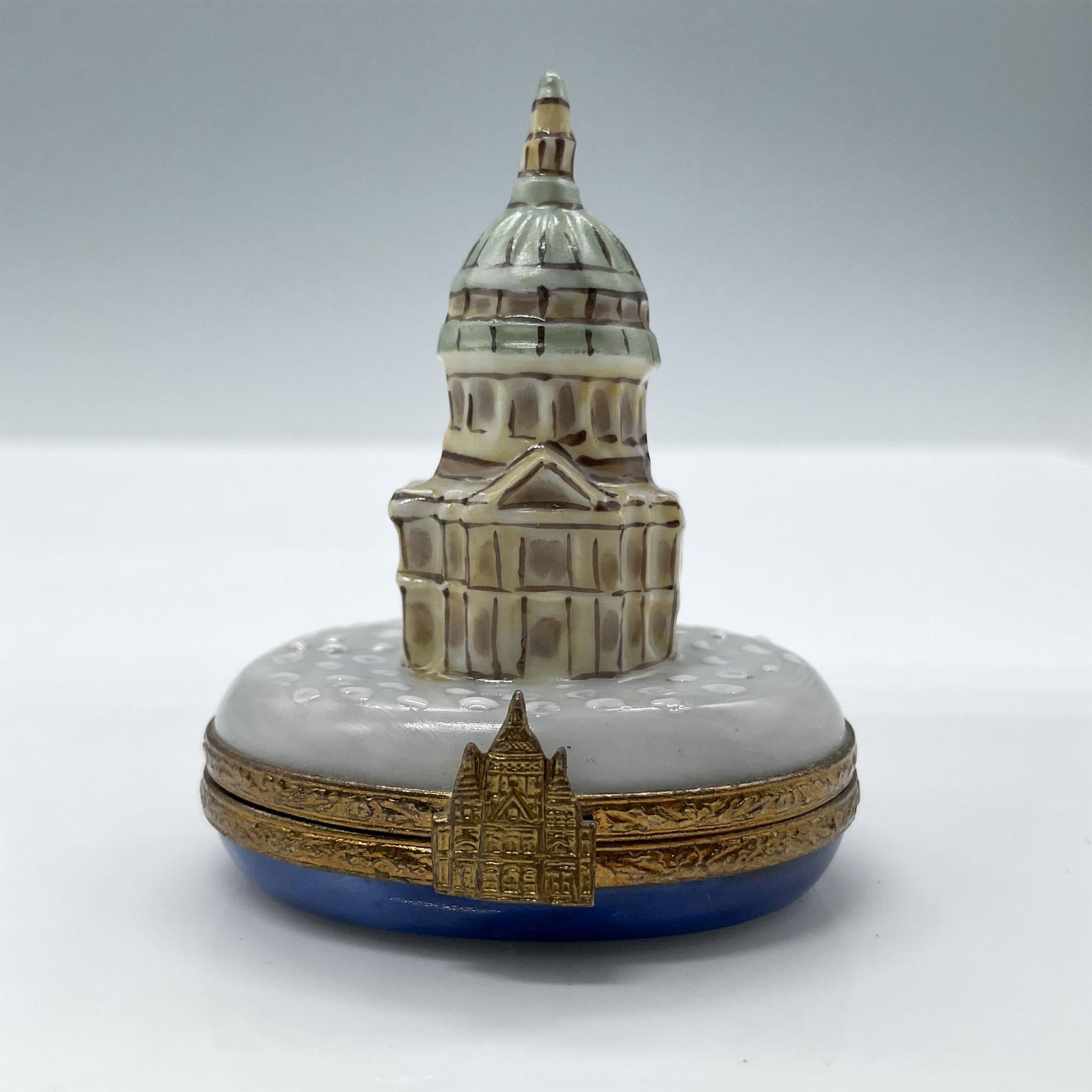 Limoges Porcelain Treasure Box, St Paul's Cathedral (1 of 6)