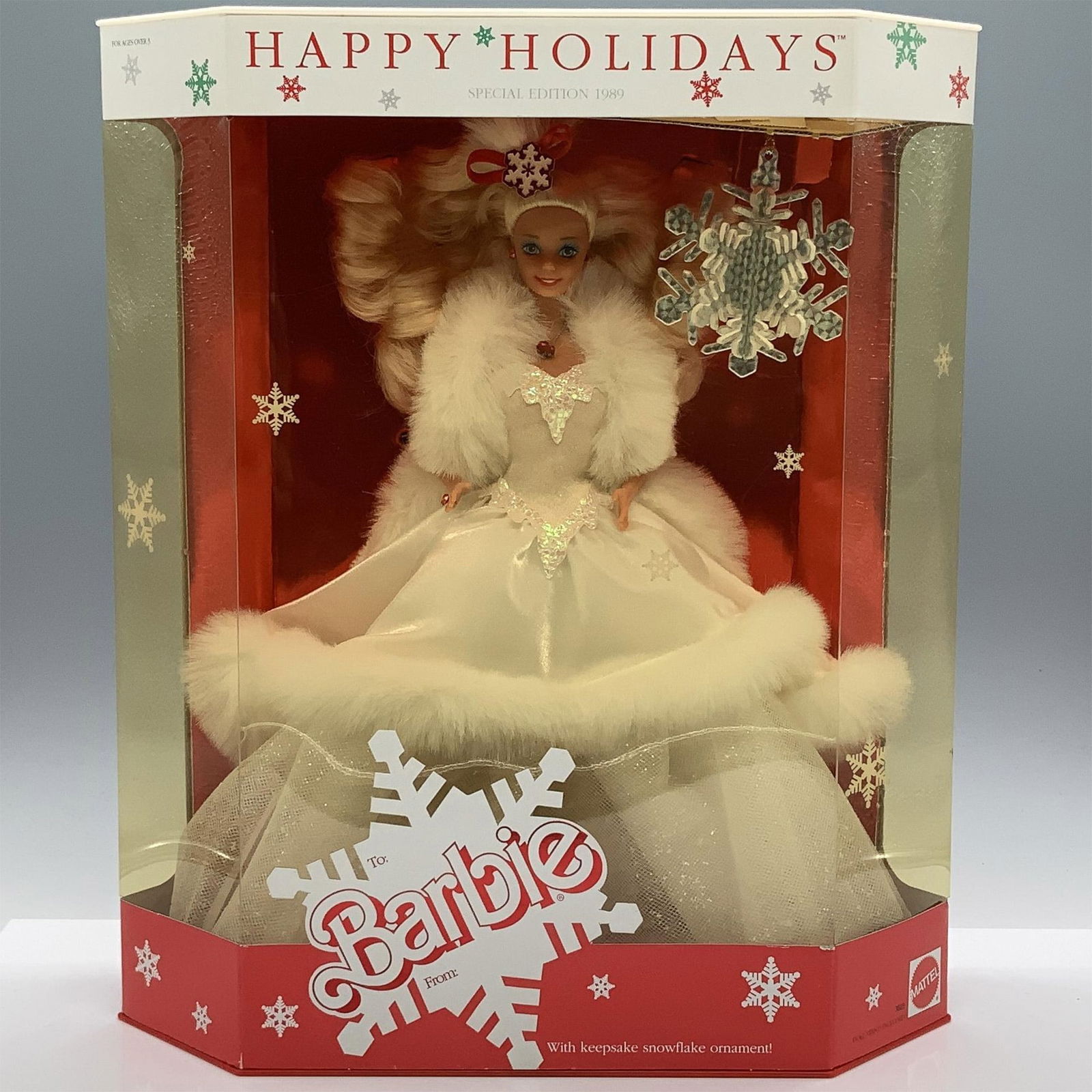 Mattel Barbie Doll, Happy Holidays Special Edition 1989 (1 of 3)