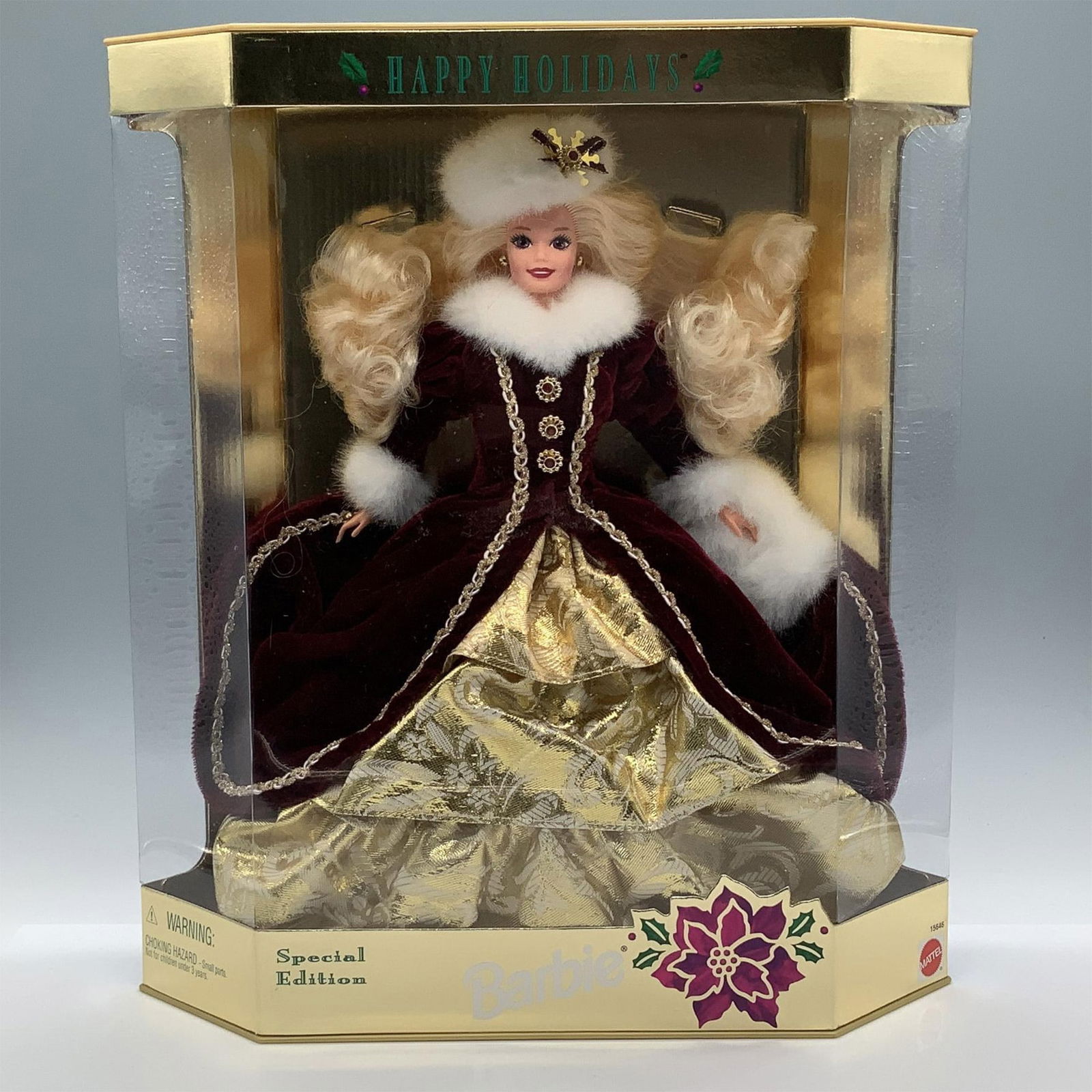 Mattel Barbie Doll, Happy Holidays Special Edition 1996 (1 of 3)