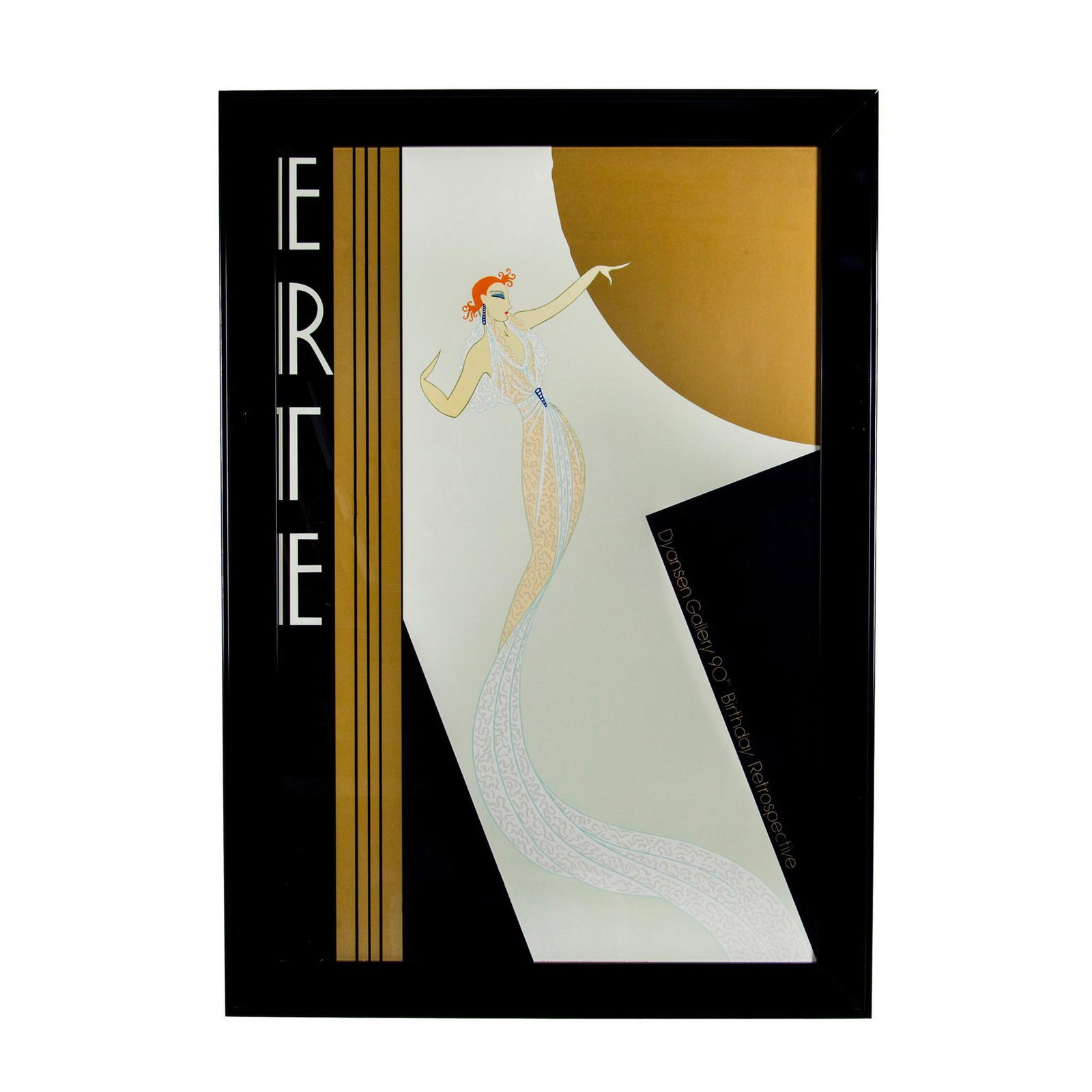 Erte, Screenprint Poster Dyansen Gallery Retrospective (1 of 4)