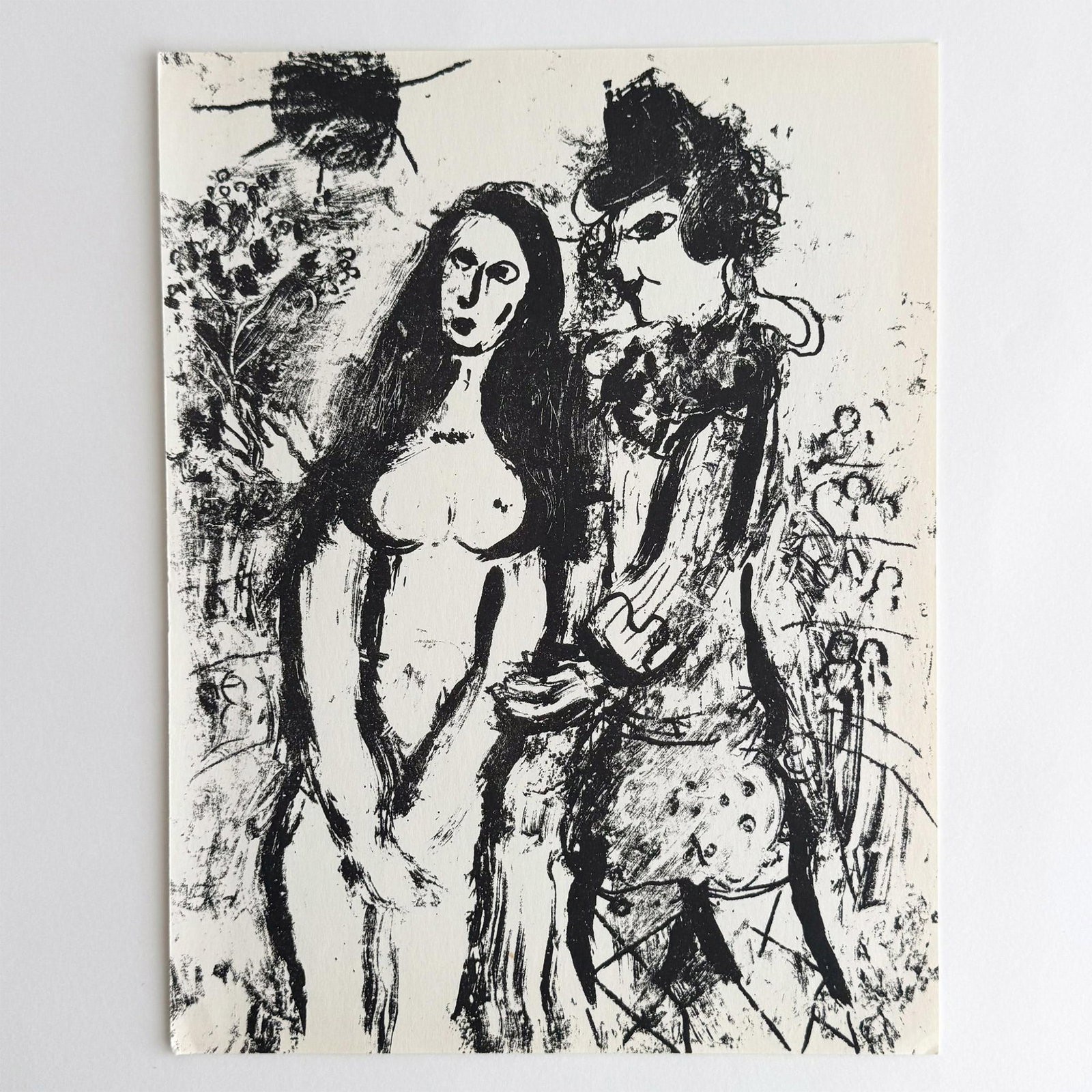 Marc Chagall (After) Lithograph on Arches Wove Paper (1 of 3)