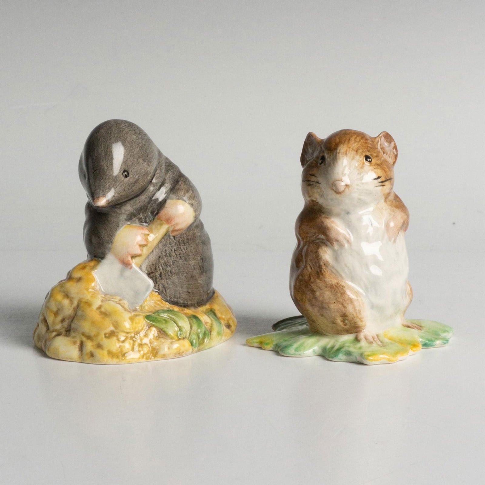 2pc Beswick Beatrix Potter Figurines, Timmy W. & Diggory D. (1 of 5)