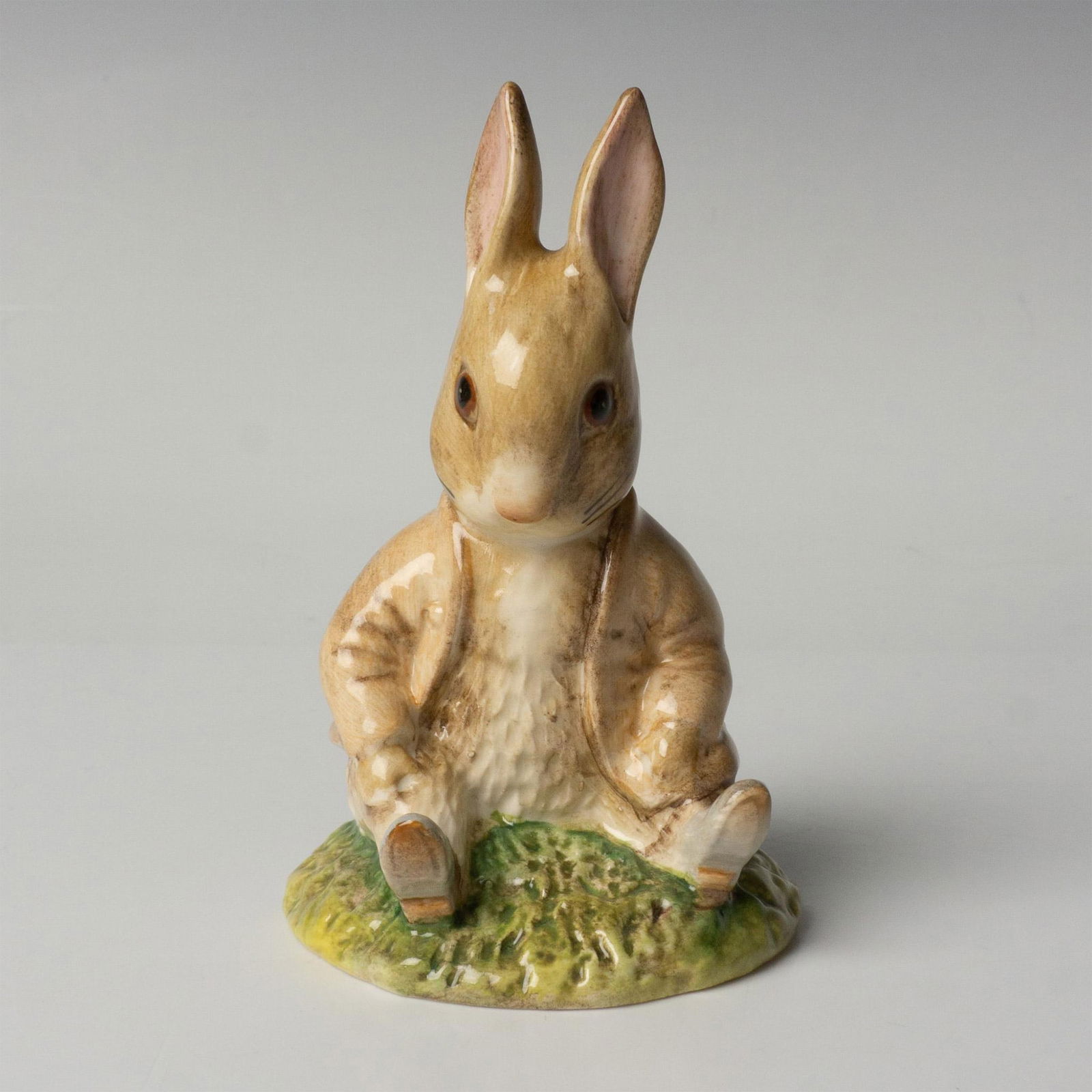 Royal Albert Beatrix Potter Figurine, Benjamin Sat on a Bank (1 of 5)