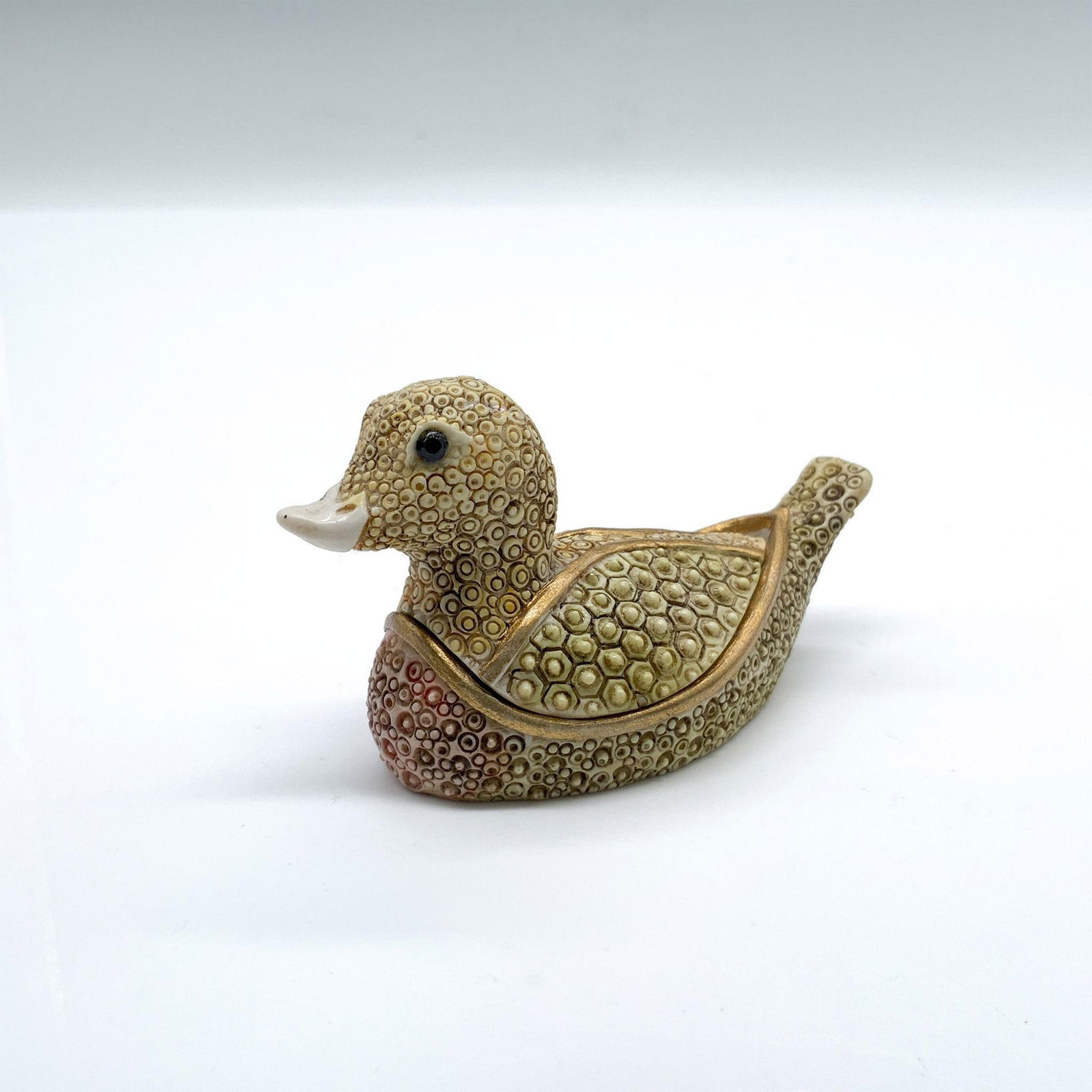 Harmony Kingdom Limited Edition Treasure Jest Tweed Duck Box Figurine (1 of 6)