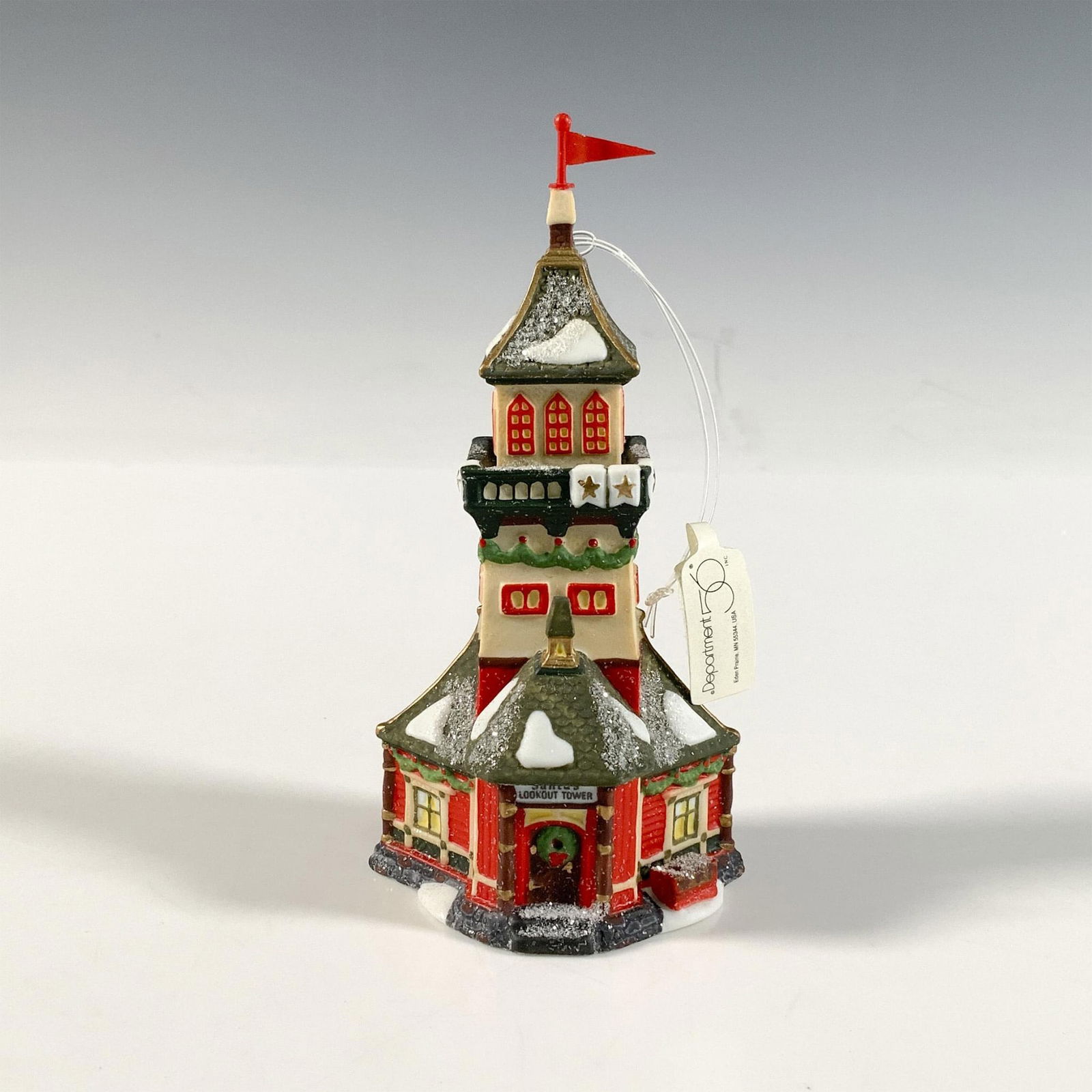 Dept 56, 1993 Santa's Lookout Tower Ornament (1 of 6)