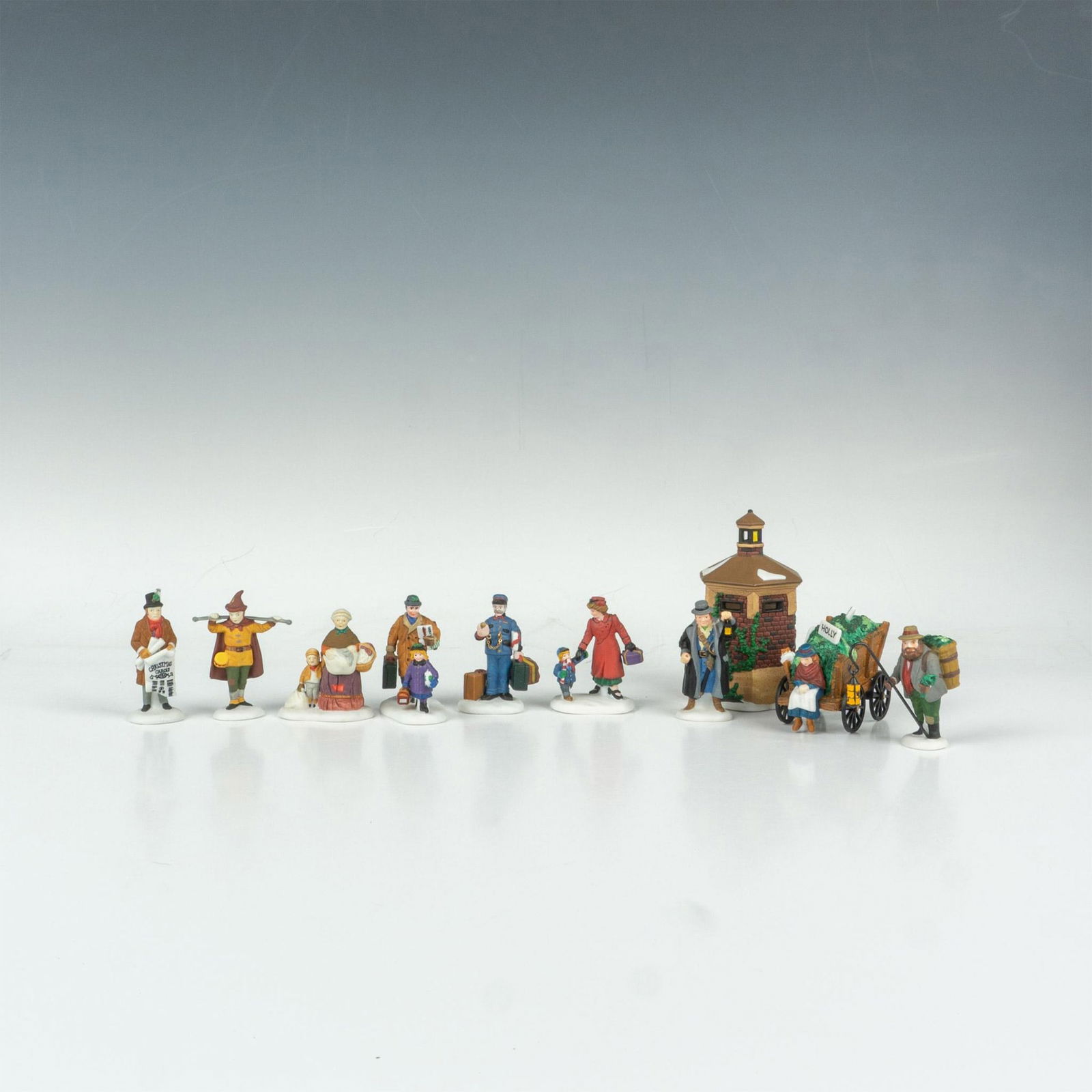 4pc Department 56 Heritage Village Collection Accessories (1 of 9)