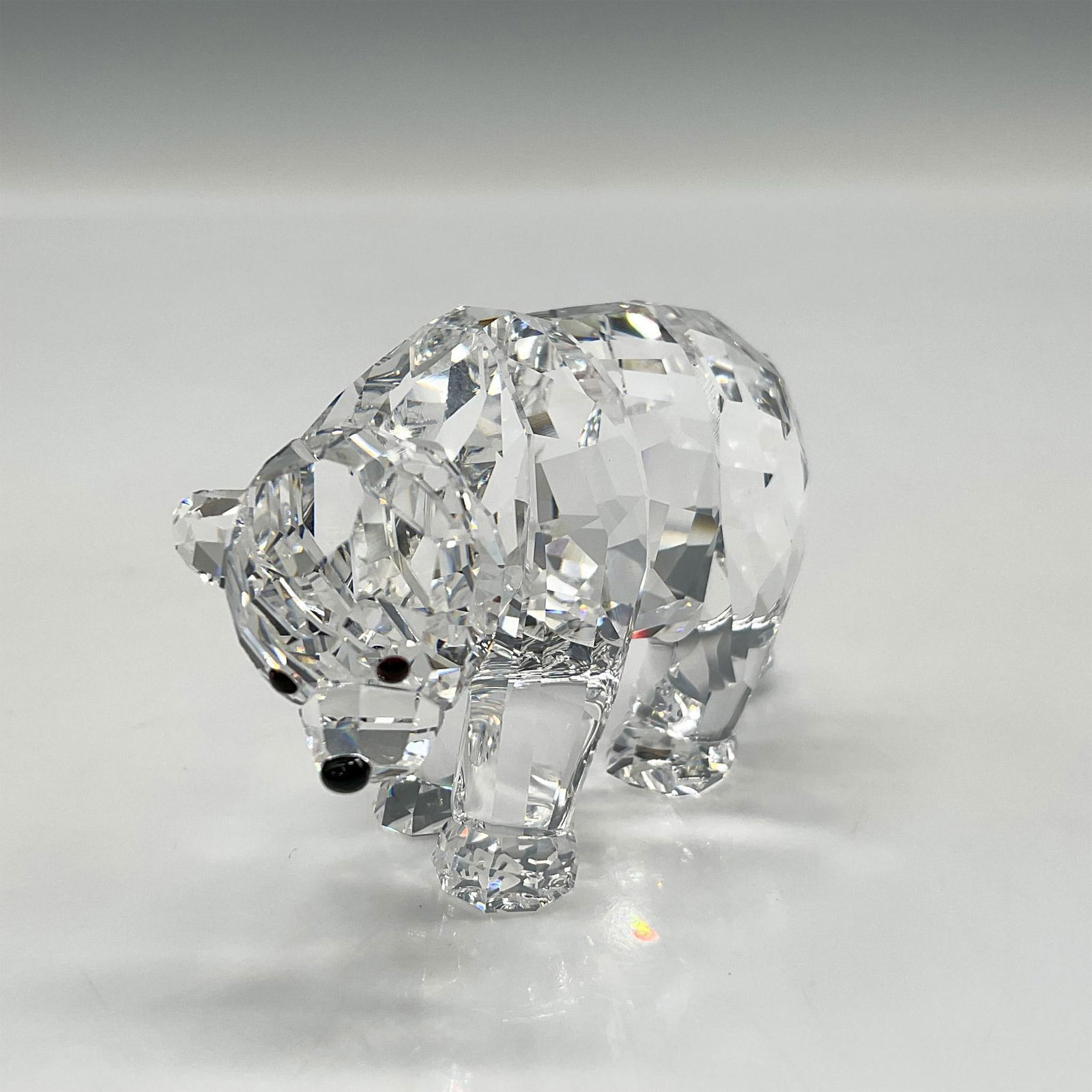 Swarovski Silver Crystal Figurine, Sister Bear (1 of 4)