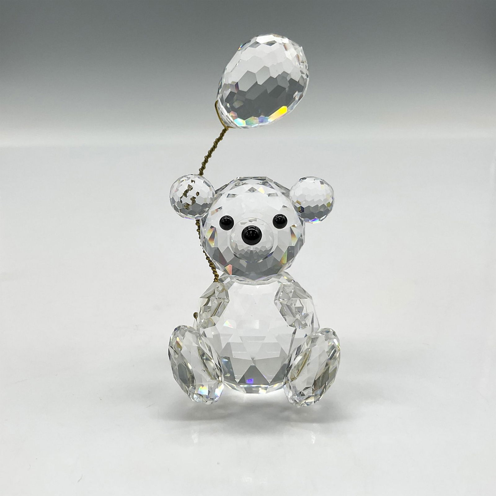 Swarovski Silver Crystal Figurine, Bear Small (1 of 3)