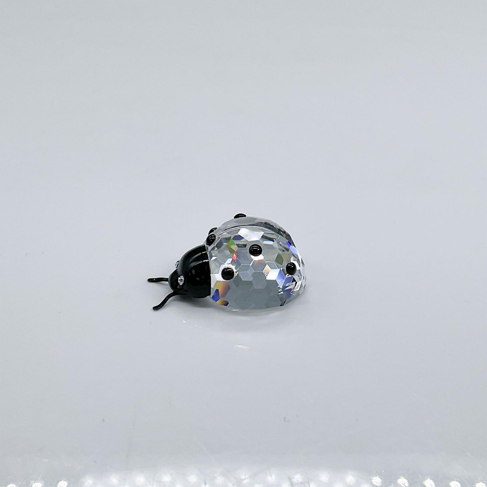 Swarovski Silver Crystal Figurine, Ladybug (1 of 5)