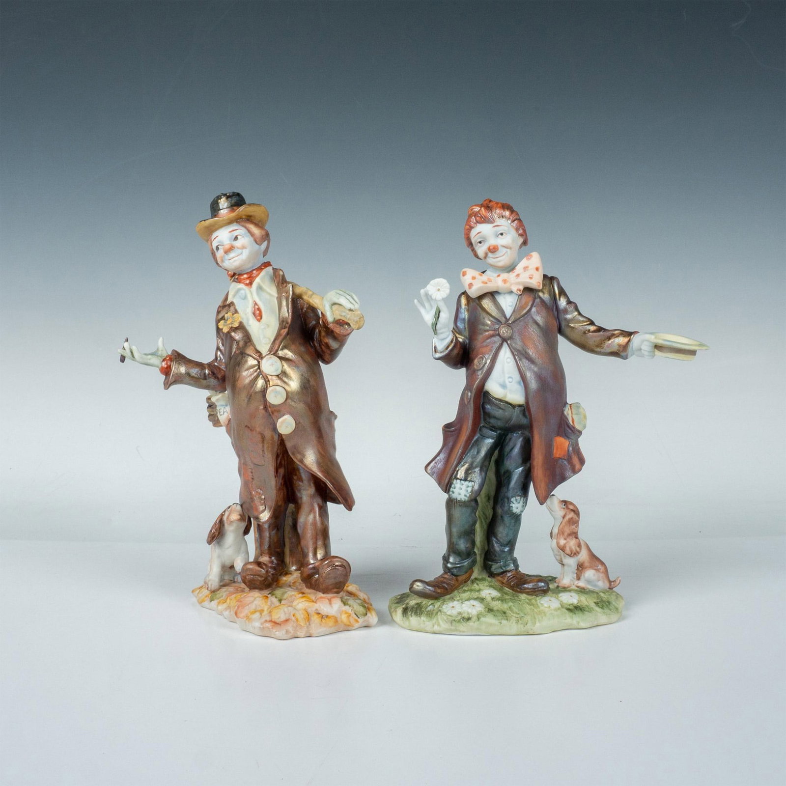 2pc Julian Ritter's Clown Figurines by Gorham (1 of 6)
