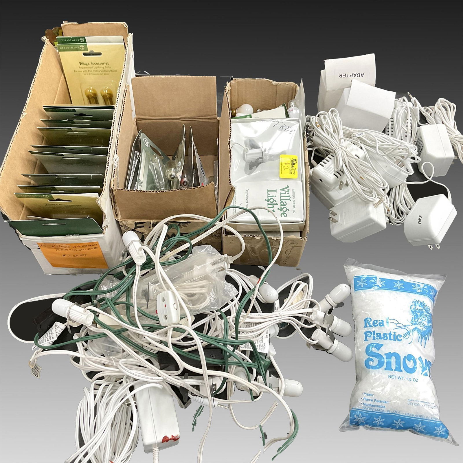 Department 56 Mixed Lot of Electrical Accessories (1 of 5)