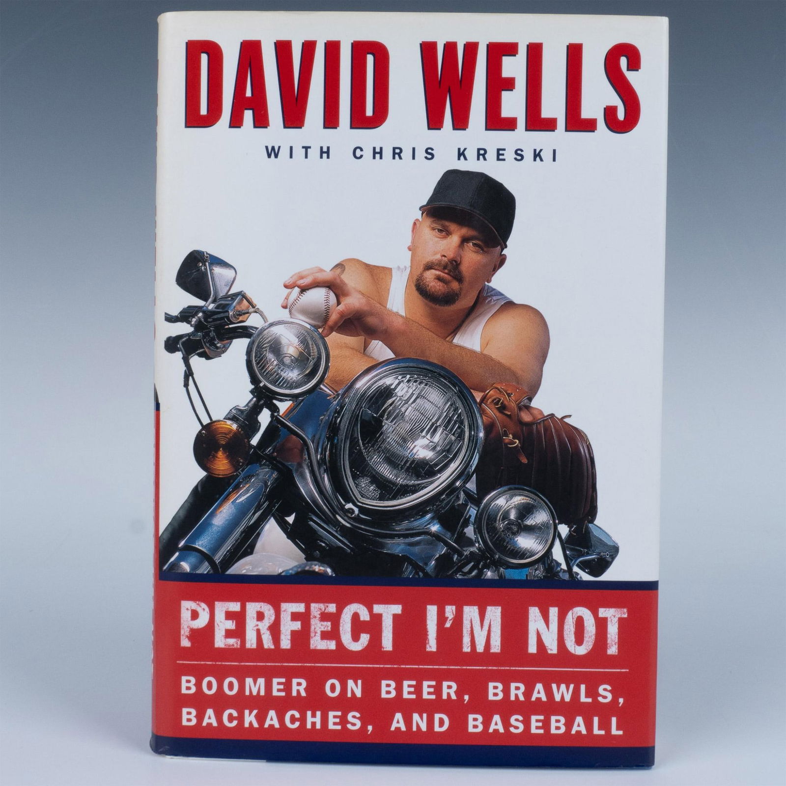 First Edition Signed David Wells Book, Perfect I'm Not (1 of 4)