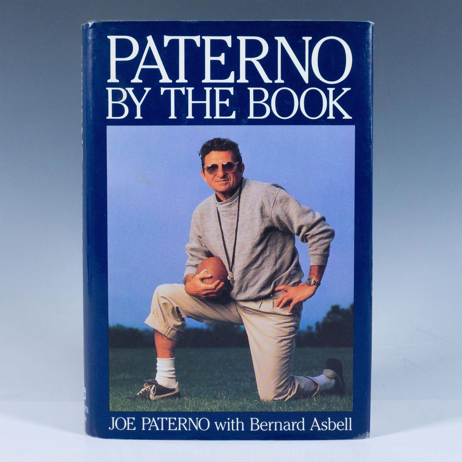 First Edition Signed Joe Paterno Book, Paterno By The Book (1 of 6)