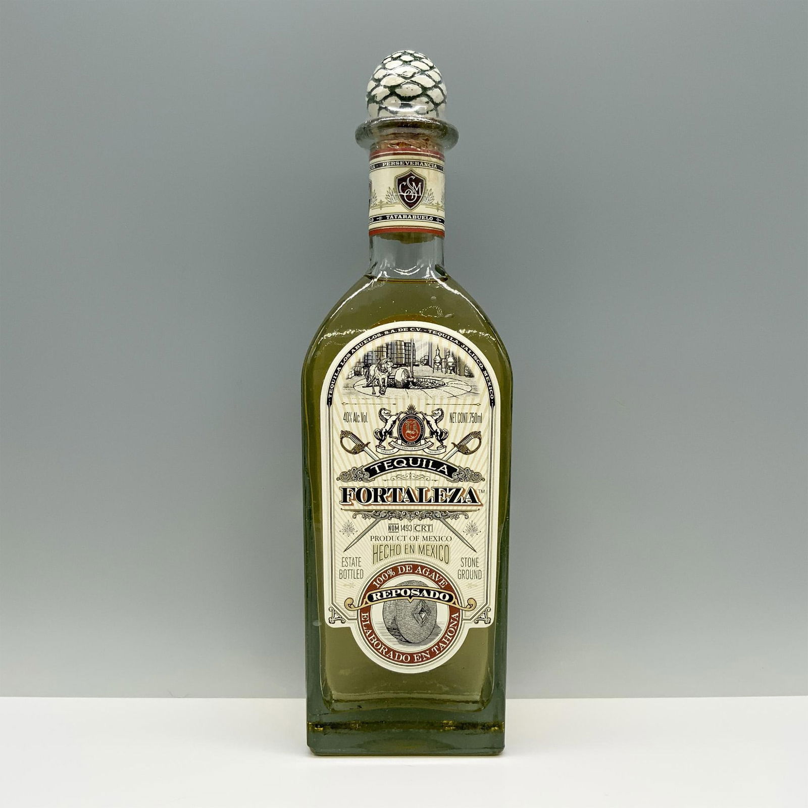 Fortaleza Reposado Mexican Agave Tequila, Sealed (1 of 3)