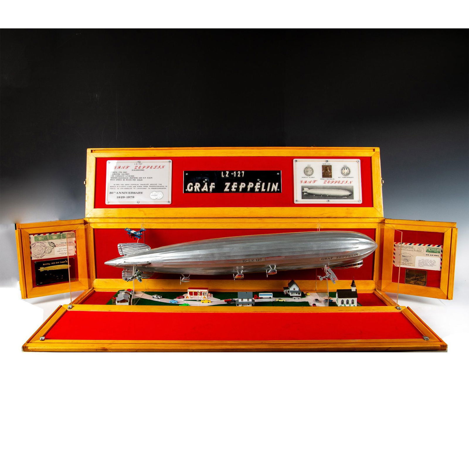 One-Of-A-Kind Zeppelin Panoramic Commemorative Maquette (1 of 15)