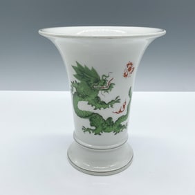 Meissen Ming Dragon Porcelain Vase