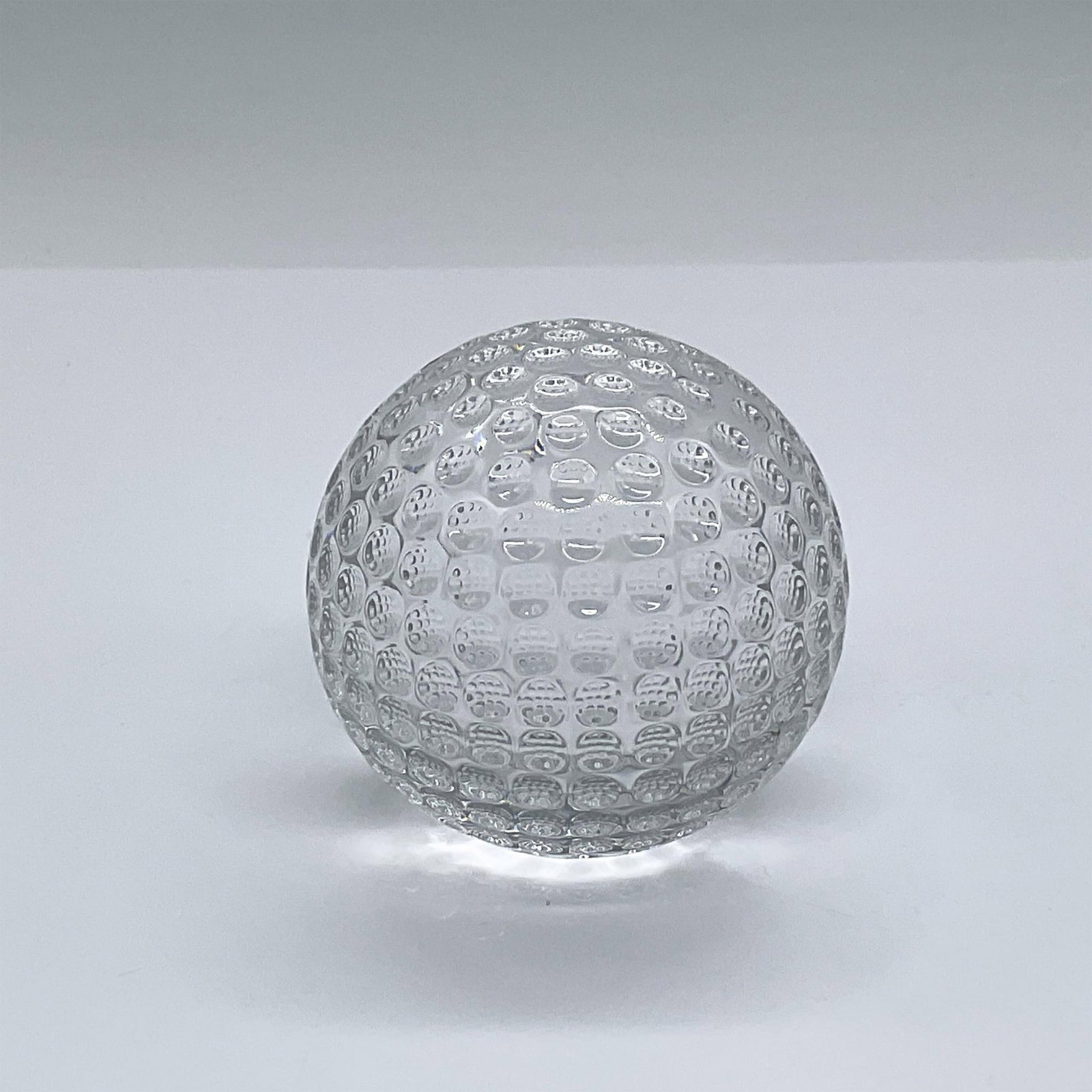 Waterford Crystal Paperweight, Golf Ball (1 of 3)