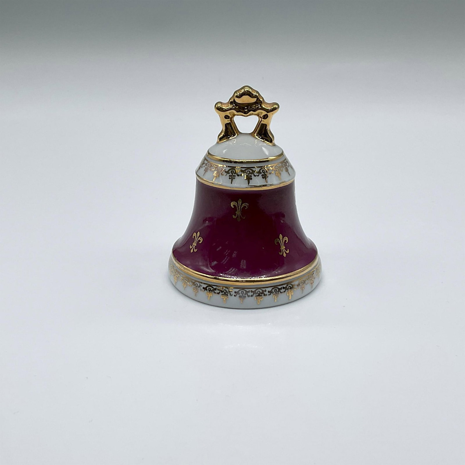 Limoges Castel French Porcelain Handheld Bell (1 of 3)