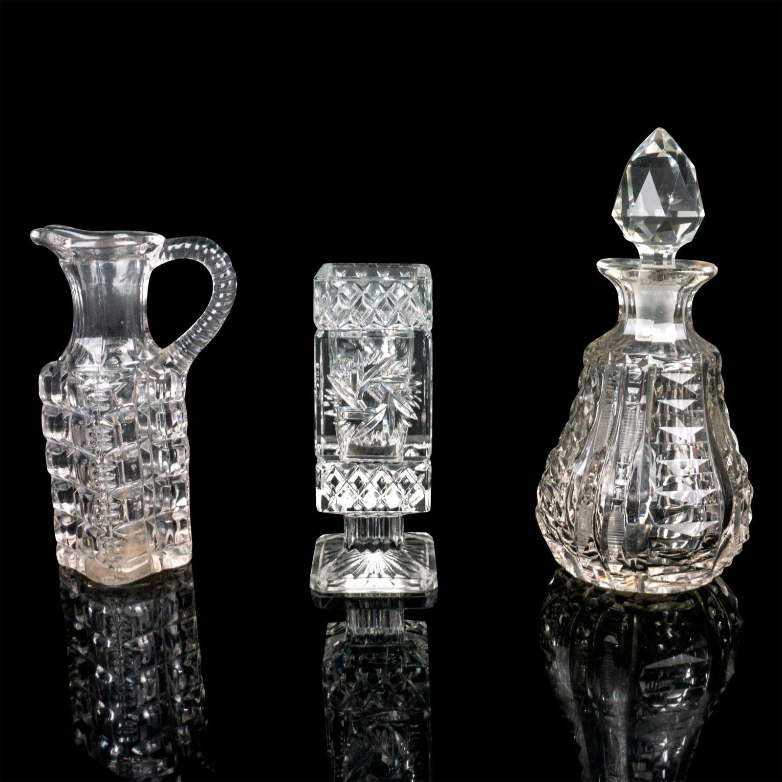 3pc Crystal Houseware Set (1 of 3)