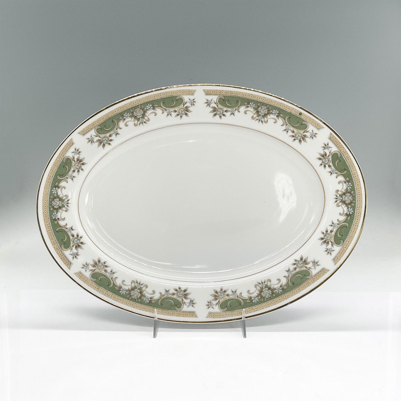 Japanese Everbrite Fine China Serving Platter, Alberta (1 of 2)