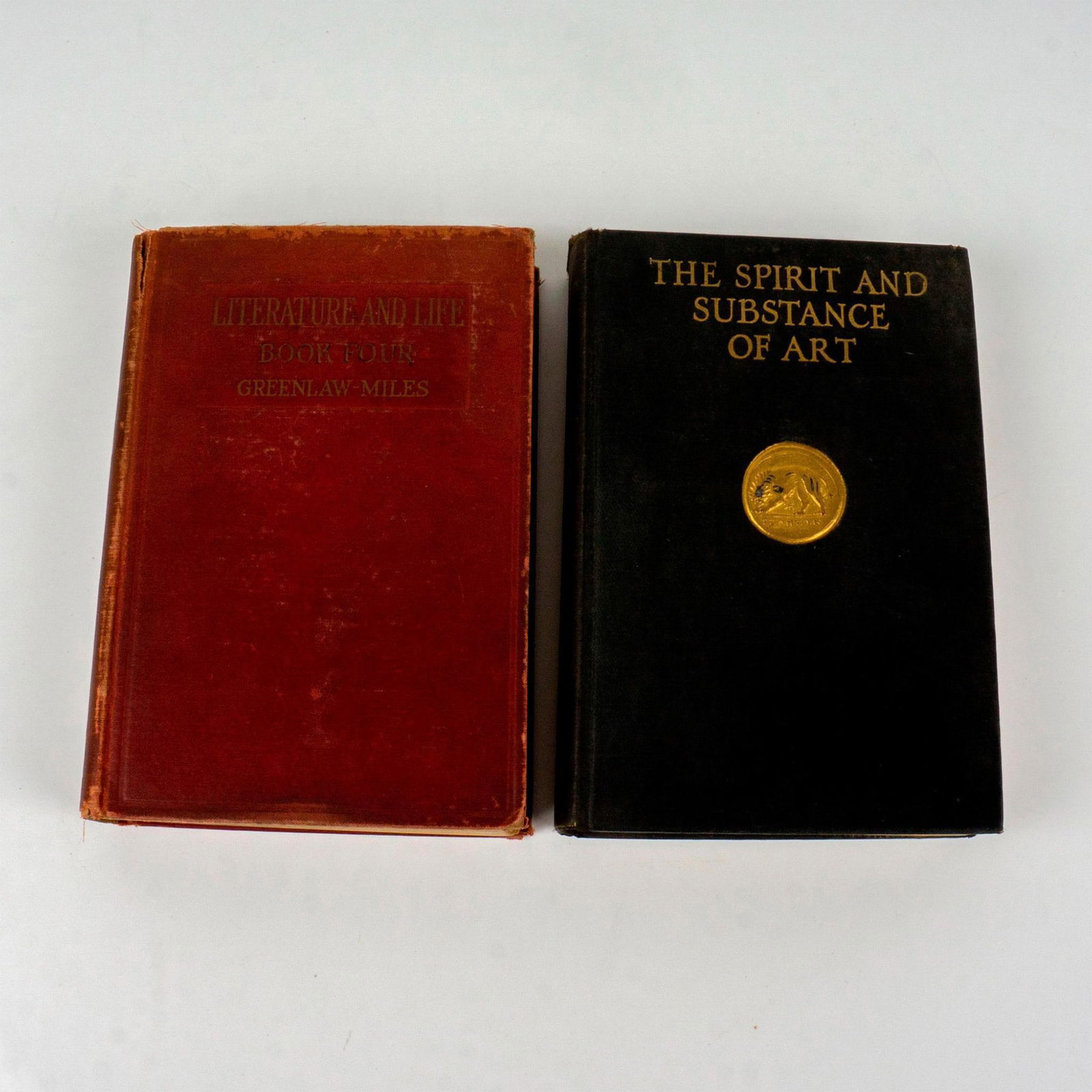 2pc Vintage Hardcover Art and Literature References Books (1 of 5)