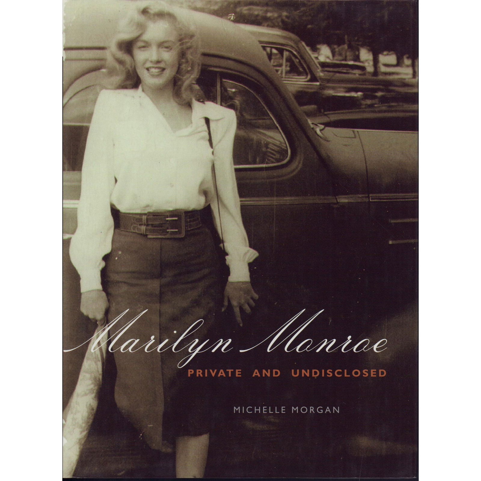 Hardcover Book, Marilyn Monroe Private And Undisclosed (1 of 2)