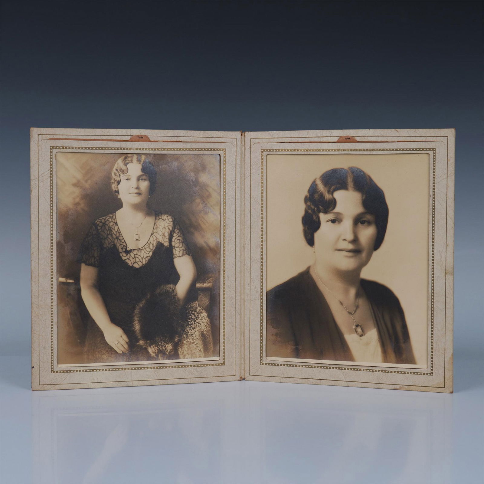 1920s Original Sepia Studio Photography Portraits (1 of 4)