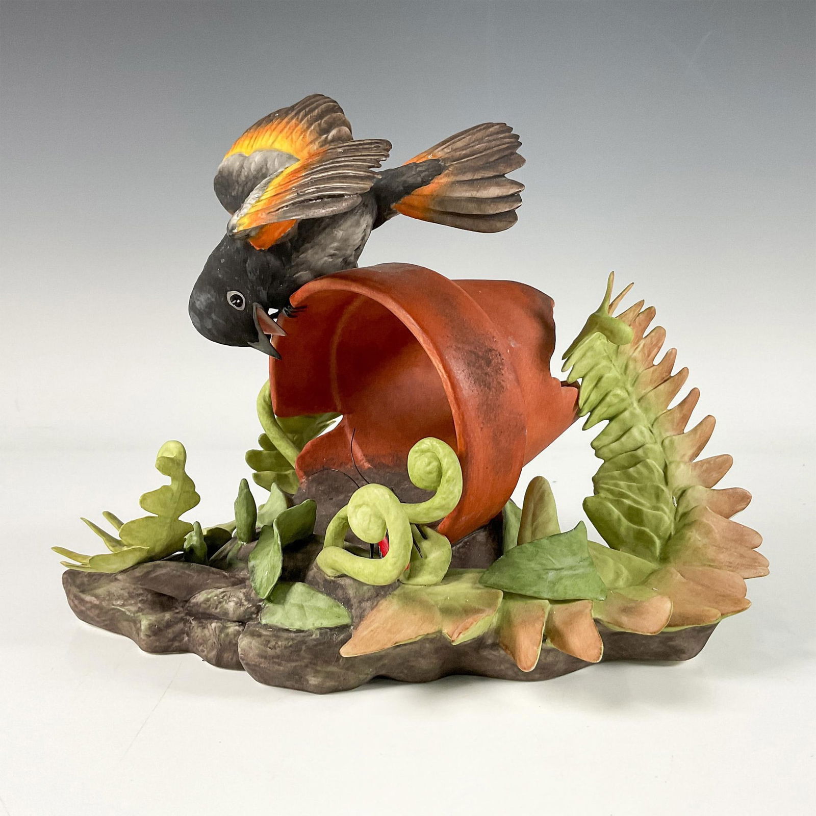 Boehm Porcelain Figurine, American Redstart 40138 (1 of 6)