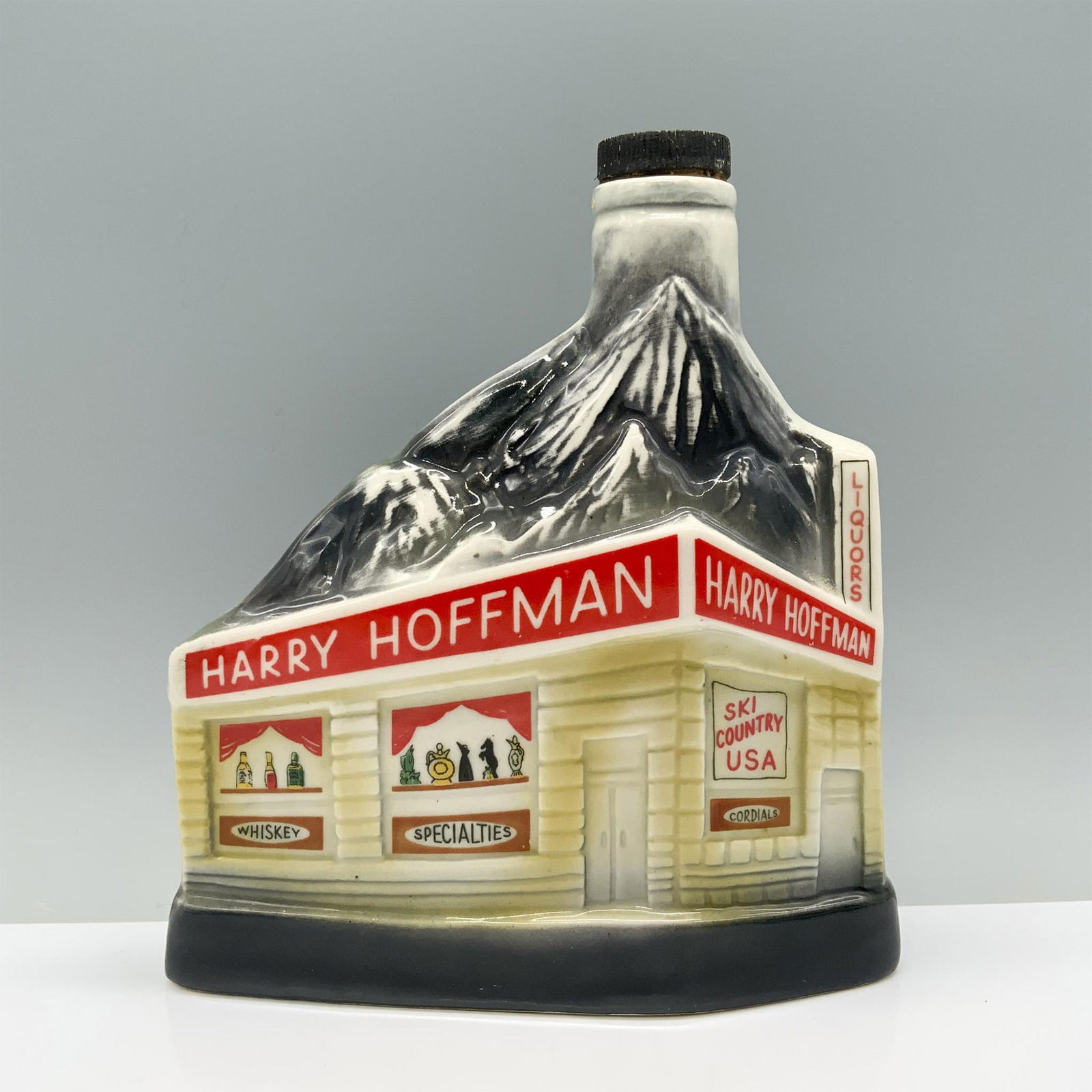 Jim Beam Liquor Decanter, Harry Hoffman Ski Country (1 of 3)