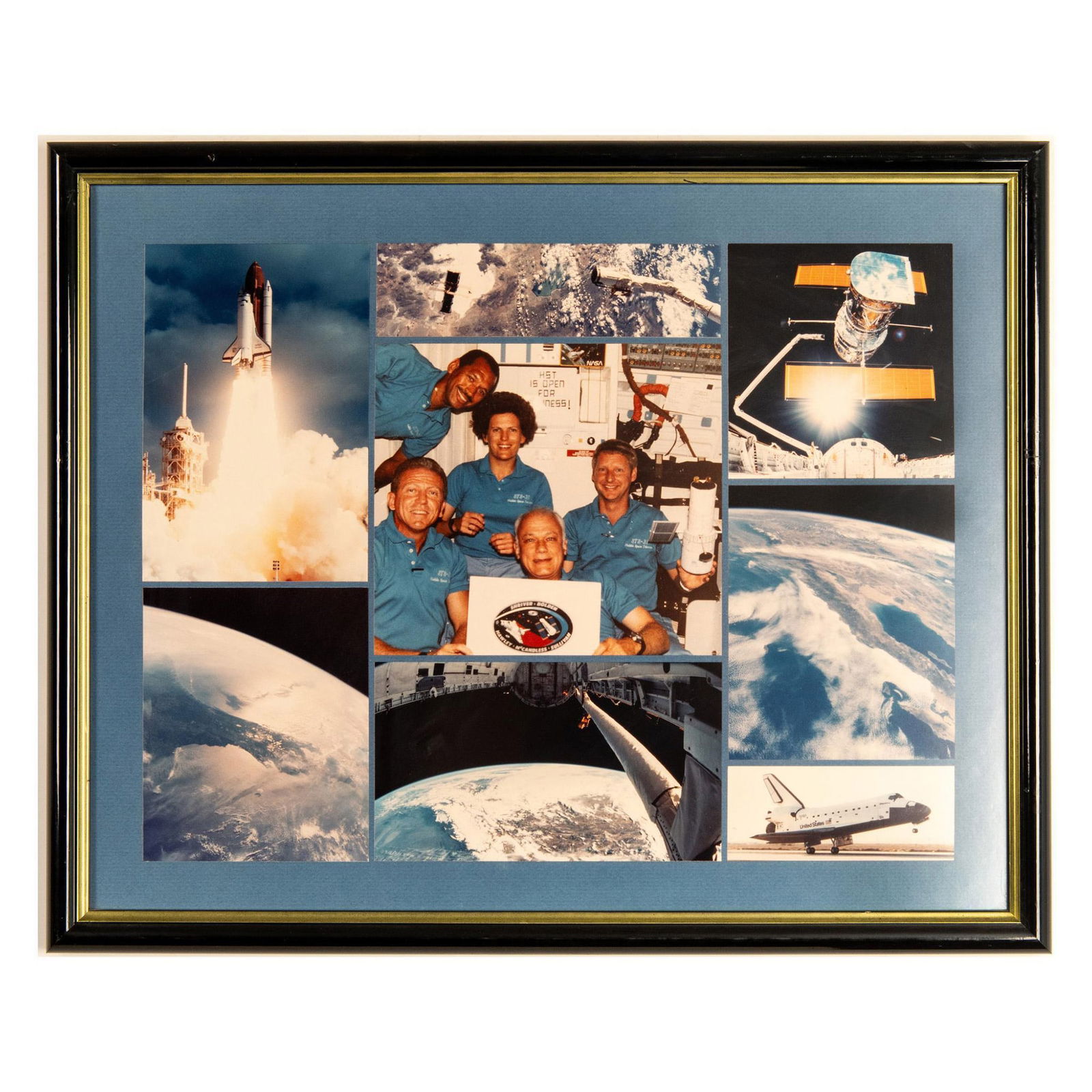Nasa STS-31 Commemorative Color Photograph Montage (1 of 5)