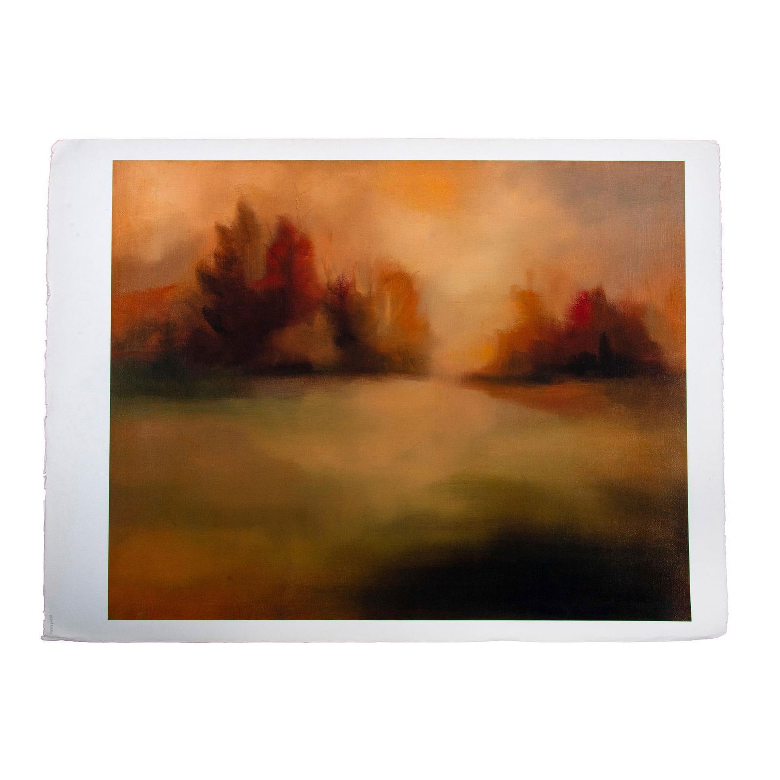 Caroline Ashton Print on Canvas Paper, Dawn to Dusk I (1 of 5)