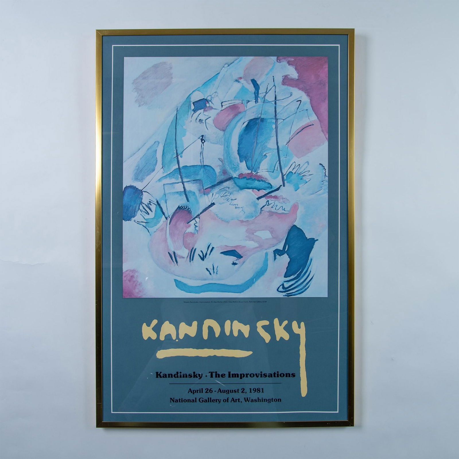 Wassily Kandinsky (After) Color Lithograph National Gallery (1 of 3)