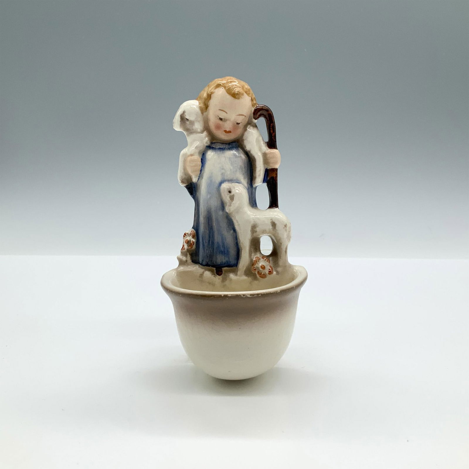 Goebel Hummel Porcelain Holy Water Font, The Good Shepherd (1 of 3)