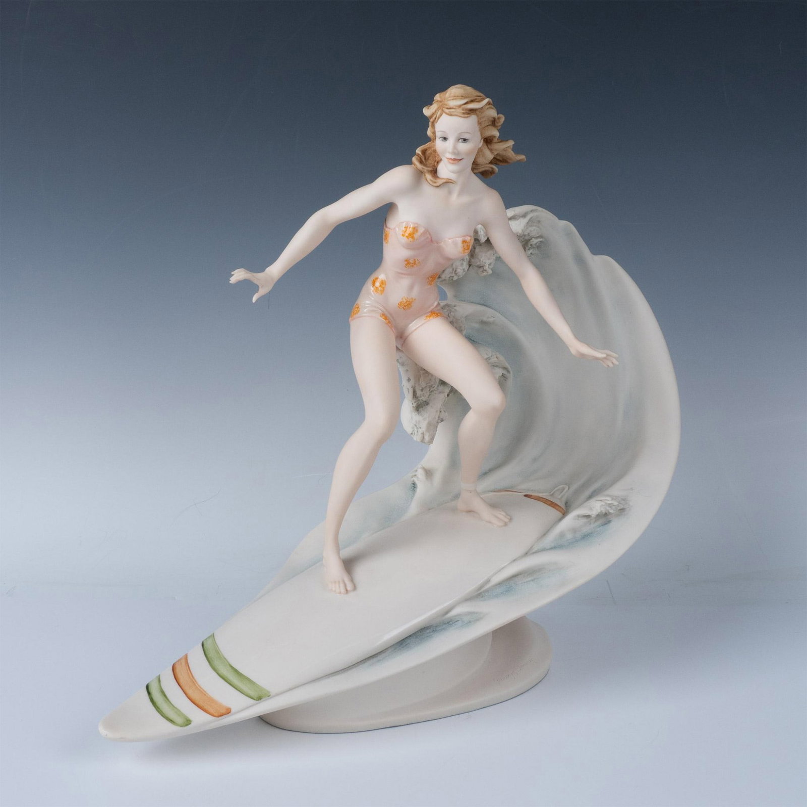 Florence Giuseppe Armani Sculpture, Surfing 1496C (1 of 6)