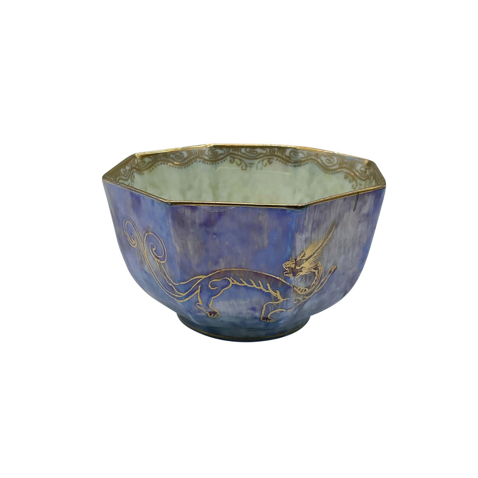 Wedgwood Fairyland Celestial Dragon Lustre Bowl Z4829