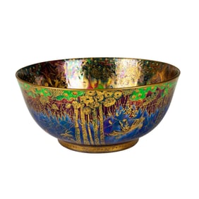 Wedgwood Fairyland Lustre Bowl, Woodland Elves III