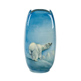 Royal Doulton Titanian Ware Vase, Lord Of The North