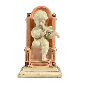 Rare Doulton Lambeth George Tinworth Carrara Ware Figurine